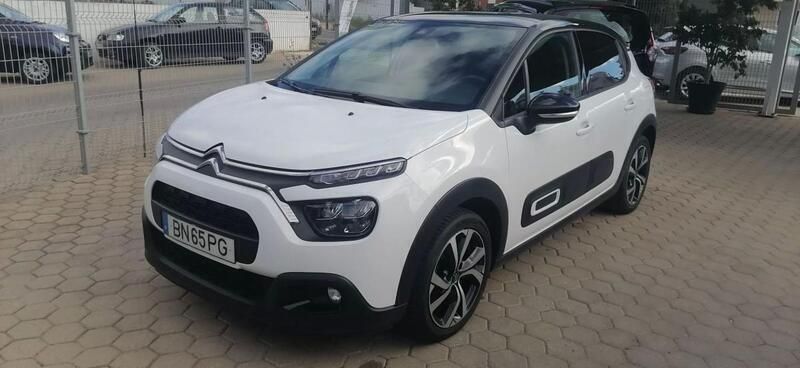 Branco Usado 2022 Citroën C3 PureTech Citadino | € 20.300 (Caro) - Imagem 1/4