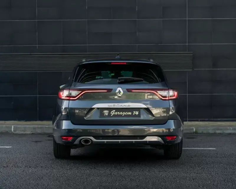 Usado Renault Mégane GT Line GT-Line 110 HP (80 kW) 2018 Cinza escuro Carrinha