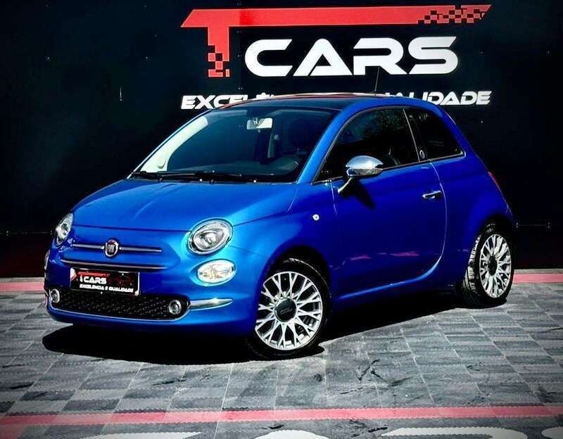 Azul Usado 2018 Fiat 500 | € 13.900 (Preço elevado) - Imagem 1/4