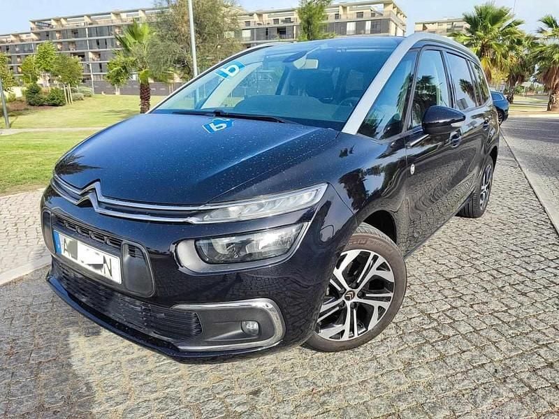 Preto Usado 2020 Citroën C4 Picasso Monovolume | € 18.450 (Preço justo) - Imagem 1/4