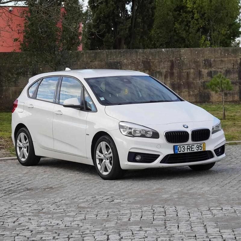 Branco Usado 2016 BMW 216 Active Tourer Monovolume | € 9.900 (Bom preço) - Imagem 1/4