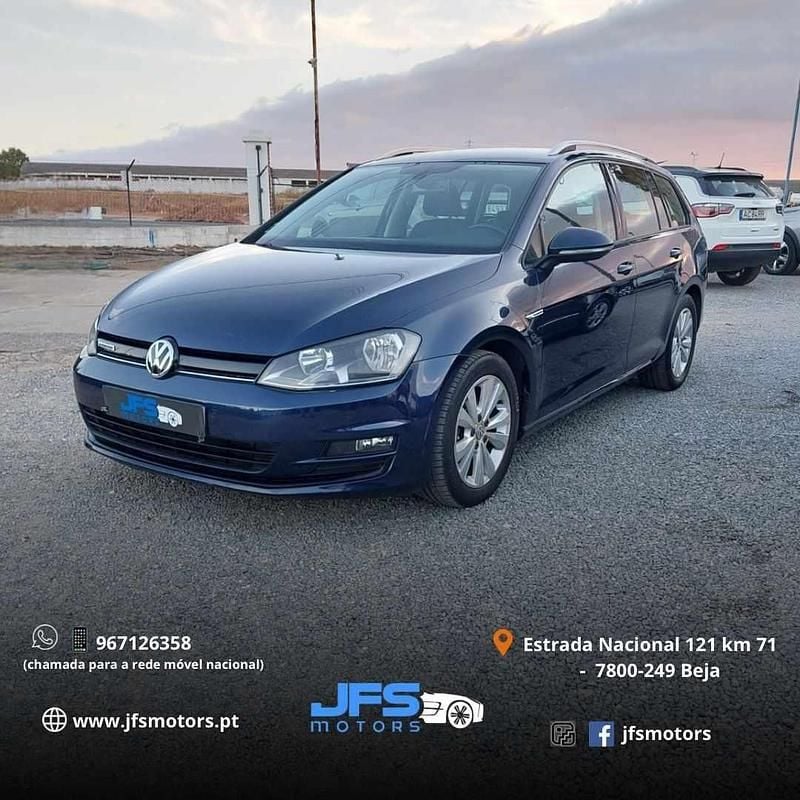 Azul Usado 2016 VW Golf VII Carrinha | € 13.000 (Preço justo) - Imagem 1/4