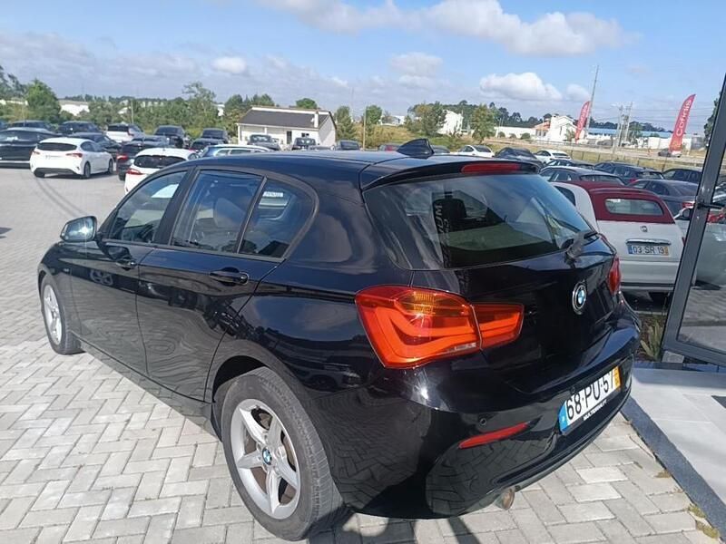 Preto Usado 2015 BMW 116 Citadino | € 12.900 - Imagem 1/4