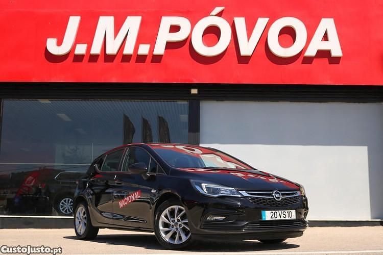 Preto Usado 2018 Opel Astra Business Edition Citadino | € 13.990 (Preço justo) - Imagem 1/1