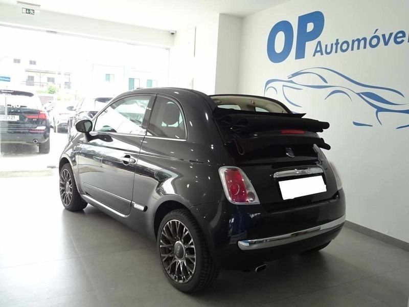 Usado Fiat 500C Lounge 95 HP (69 kW) 2011 Preto Cabrios