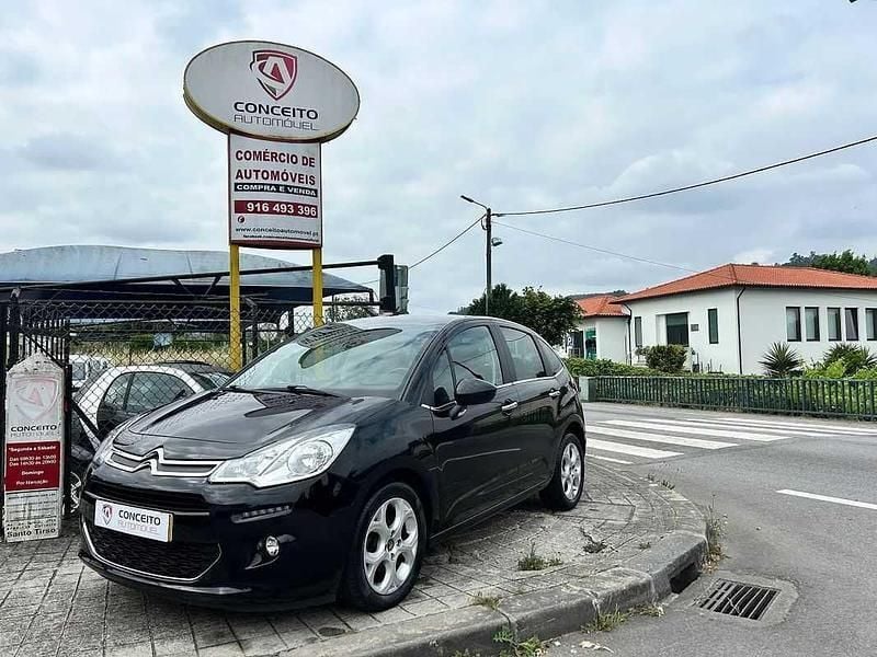 Preto Usado 2015 Citroën C3 Citadino | € 6.750 (Bom preço) - Imagem 1/4