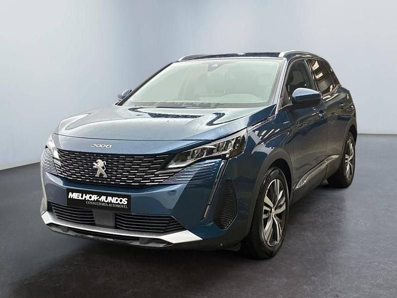 Azul Usado 2021 Peugeot 3008 Allure SUV | € 20.750 (Super Preço) - Imagem 1/4