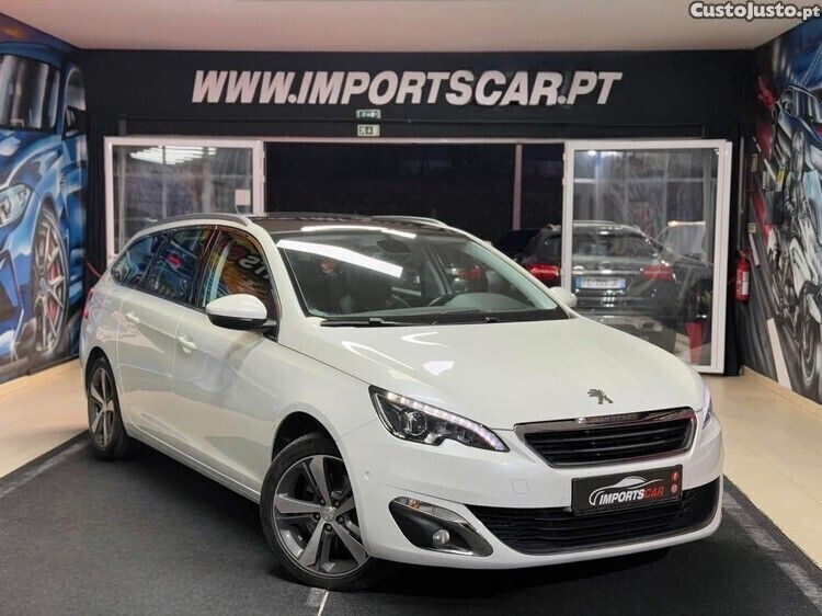 Branco Usado 2016 Peugeot 308 Allure Carrinha | € 13.999 (Preço justo) - Imagem 1/1
