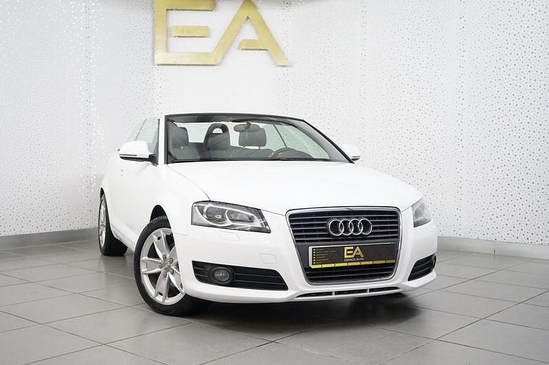 Branco Usado 2010 Audi A3 Cabriolet Ambition Cabrios | € 9.980 - Imagem 1/4