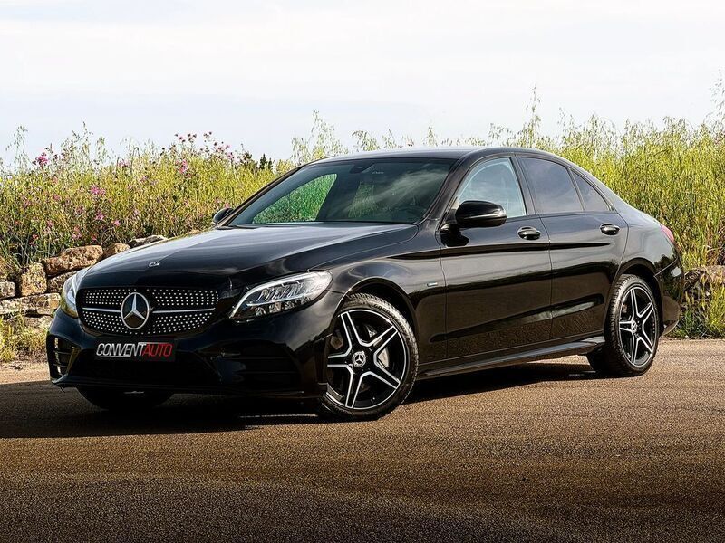 Preto Usado 2020 Mercedes C300 AMG line Carrinha | € 32.900 (Preço justo) - Imagem 1/4