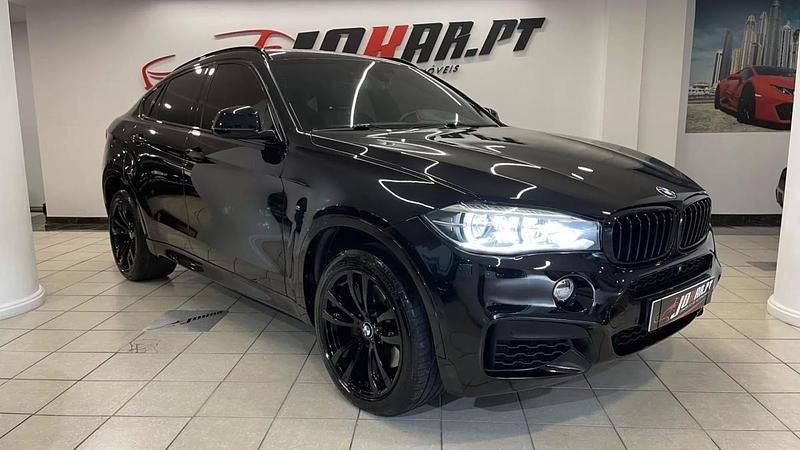 Preto Usado 2016 BMW X6 SUV | € 49.990 - Imagem 1/4