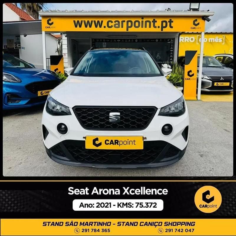 Branco Usado 2021 Seat Arona XCELLENCE SUV | € 16.900 (Preço justo) - Imagem 1/4