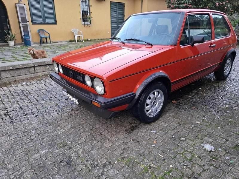 Vermelho Usado 1983 VW Golf II Citadino | € 16.000 - Imagem 1/4