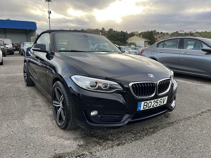 Usado BMW 220 M Sport 190 HP (139 kW) 2015 Preto Cabrios