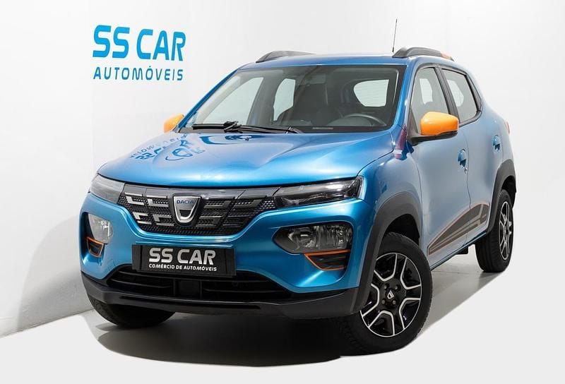 Azul Usado 2022 Dacia Spring Comfort Plus Citadino | € 10.750 (Preço justo) - Imagem 1/4