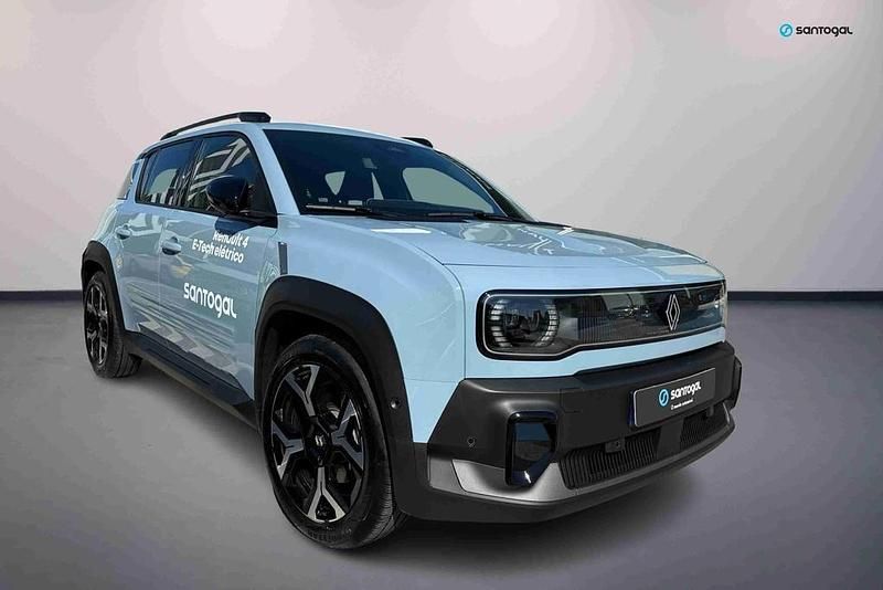 Azul Usado 2025 Renault R4 Techno Citadino | € 36.490 - Imagem 1/4