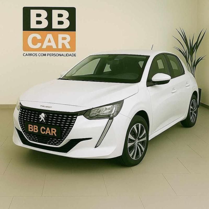 Branco Usado 2021 Peugeot 208 Citadino | € 13.400 (Bom preço) - Imagem 1/4