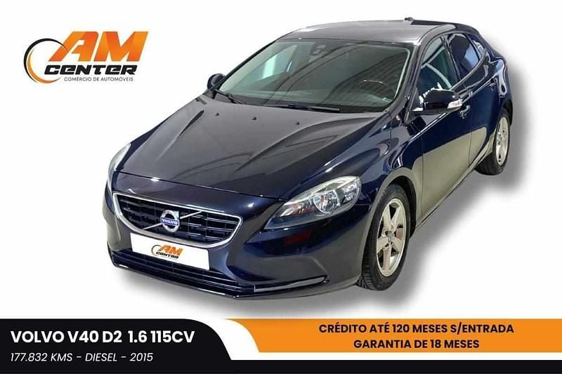 Preto Usado 2015 Volvo V40 Carrinha | € 11.300 (Bom preço) - Imagem 1/4