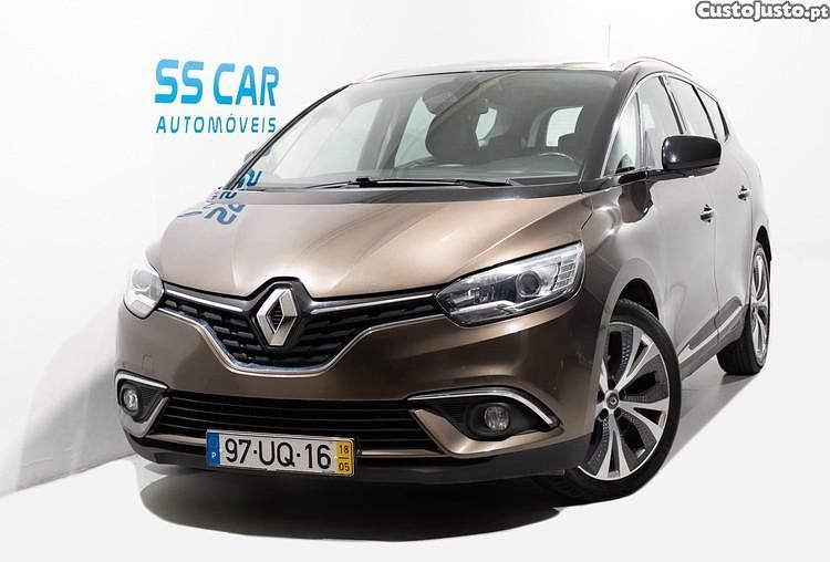 Castanho Usado 2018 Renault Grand Scénic IV Intens Monovolume | € 11.940 (Super Preço) - Imagem 1/1