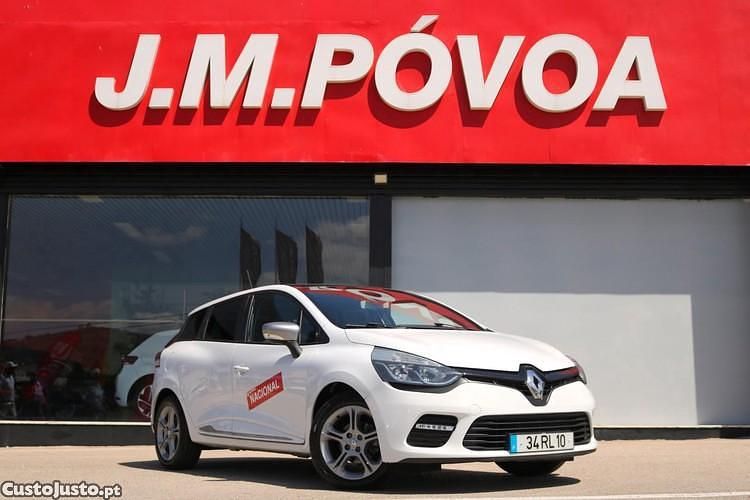 Branco Usado 2016 Renault Clio GrandTour GT-Line Carrinha | € 10.990 (Preço justo) - Imagem 1/1