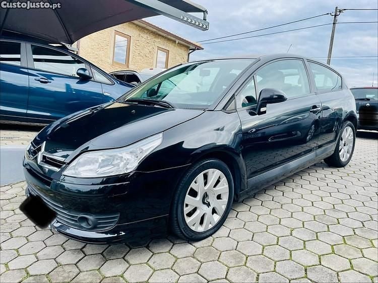 Preto Usado 2008 Citroën C4 Coupé | € 1.990 (Bom preço) - Imagem 1/1