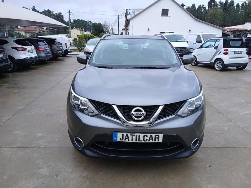 Cinzento Usado 2017 Nissan Qashqai Acenta SUV | € 16.700 (Bom preço) - Imagem 1/4