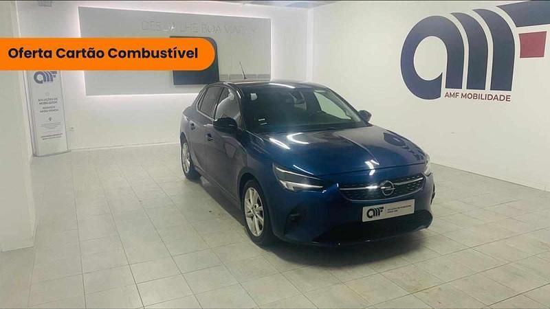 Azul Usado 2021 Opel Corsa Elegance Citadino | € 13.899 (Bom preço) - Imagem 1/4