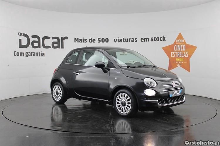 Preto Usado 2021 Fiat 500 Dolcevita | € 9.999 (Bom preço) - Imagem 1/1
