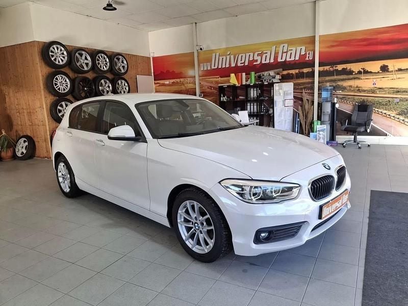 Branco Usado 2017 BMW 116 Luxury Line Citadino | € 16.999 (Preço justo) - Imagem 1/4