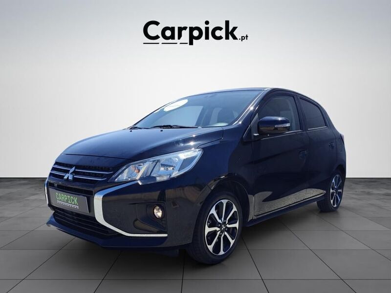 Preto Usado 2022 Mitsubishi Space Star Intense | € 11.890 (Preço justo) - Imagem 1/4