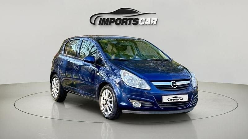 Usado Opel Corsa Enjoy 90 HP (66 kW) 2009 Azul Citadino