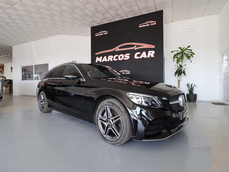 Preto Usado 2020 Mercedes C300e AMG line Carrinha | € 31.900 (Preço justo) - Imagem 1/4