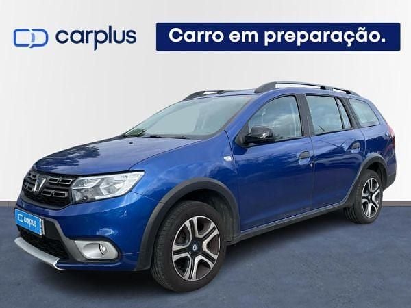 Azul Usado 2020 Dacia Logan MCV | € 13.000 (Preço justo) - Imagem 1/3