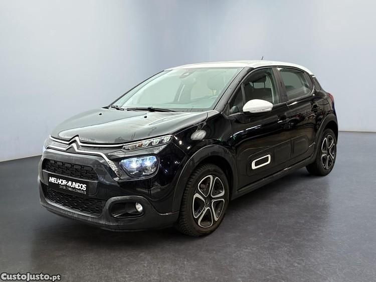 Preto Usado 2021 Citroën C3 PureTech | € 11.900 (Bom preço) - Imagem 1/1