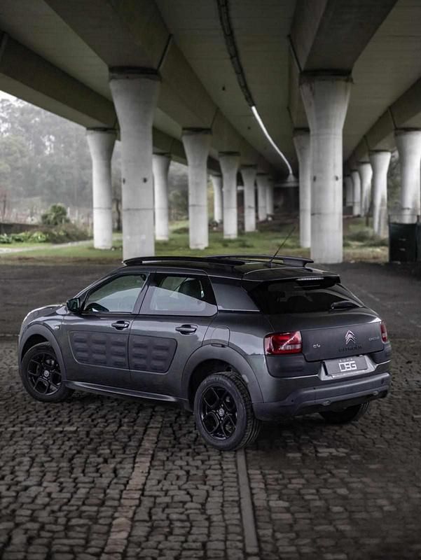 Usado Citroën C4 Cactus 114 HP (83 kW) 2014 Cinzento Citadino