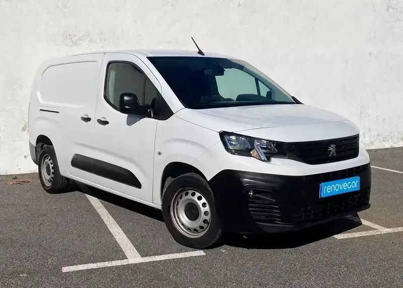 Branco Usado 2020 Peugeot Partner Monovolume | € 13.900 (Preço justo) - Imagem 1/4