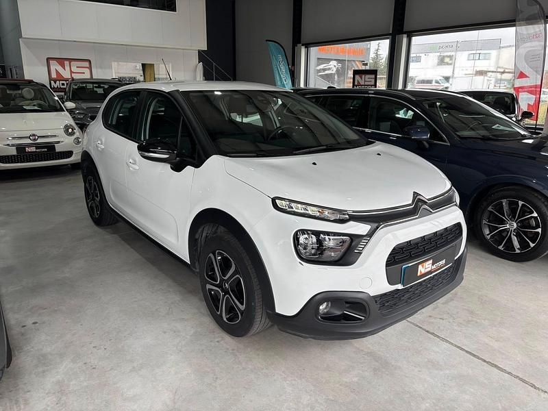 Branco Usado 2021 Citroën C3 Feel Citadino | € 13.500 (Preço justo) - Imagem 1/4