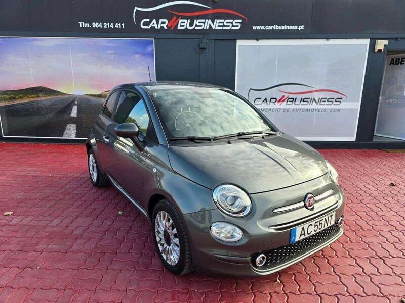 Cinzento Usado 2020 Fiat 500 Citadino | € 12.900 (Preço elevado) - Imagem 1/4