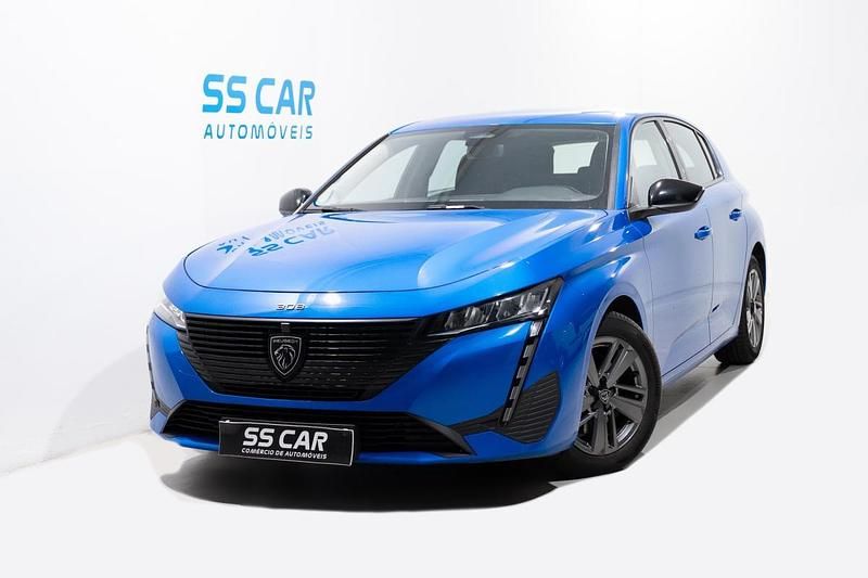 Azul Usado 2022 Peugeot 308 Active | € 17.490 (Bom preço) - Imagem 1/4