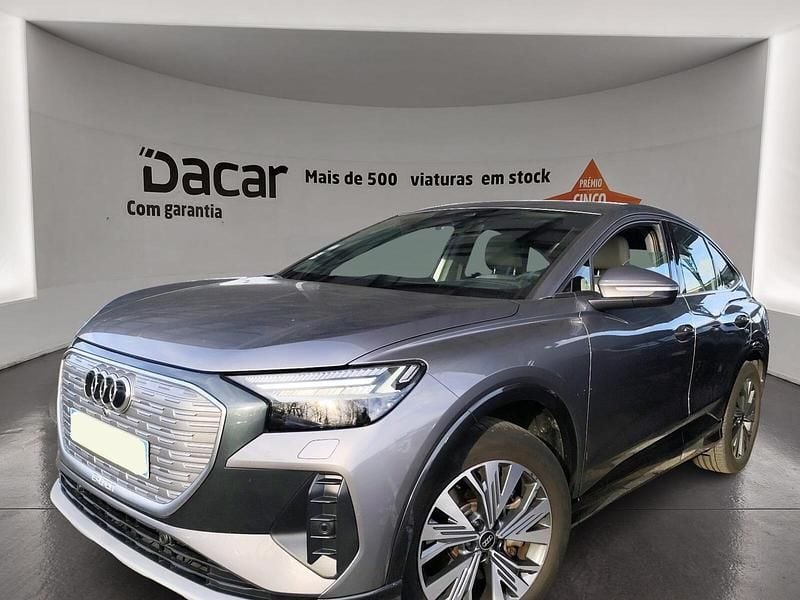Usado Audi Q4 Sportback e-tron Design 210 kW (286 HP) 2022 Cinzento SUV