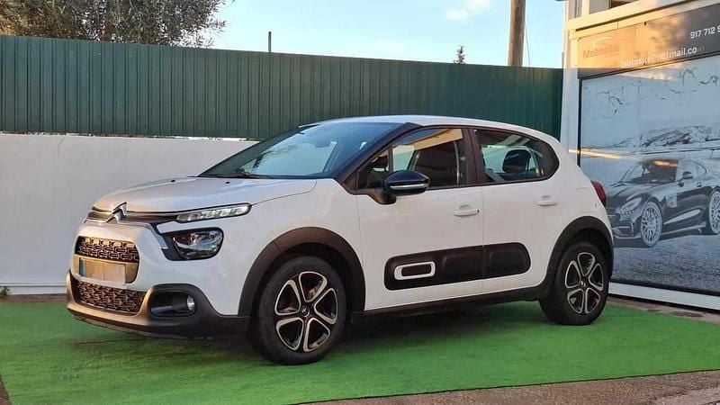 Branco Usado 2022 Citroën C3 PureTech Citadino | € 13.500 (Preço justo) - Imagem 1/4
