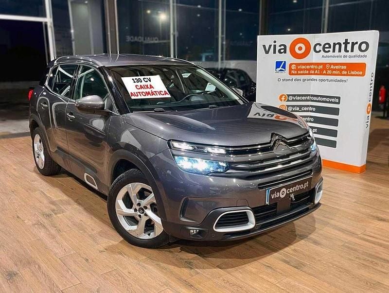 Cinza prata Usado 2021 Citroën C5 Aircross Feel SUV | € 18.650 (Preço justo) - Imagem 1/4