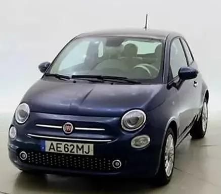 Azul Usado 2020 Fiat 500 Citadino | € 9.990 (Bom preço) - Imagem 1/4