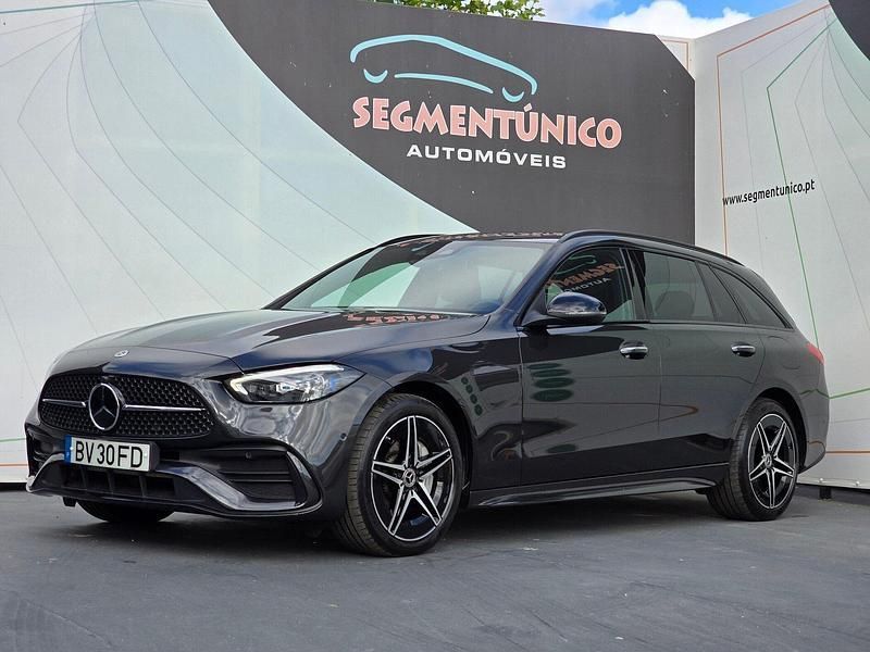 Cinza Usado 2023 Mercedes C300 AMG line Carrinha | € 42.990 - Imagem 1/4