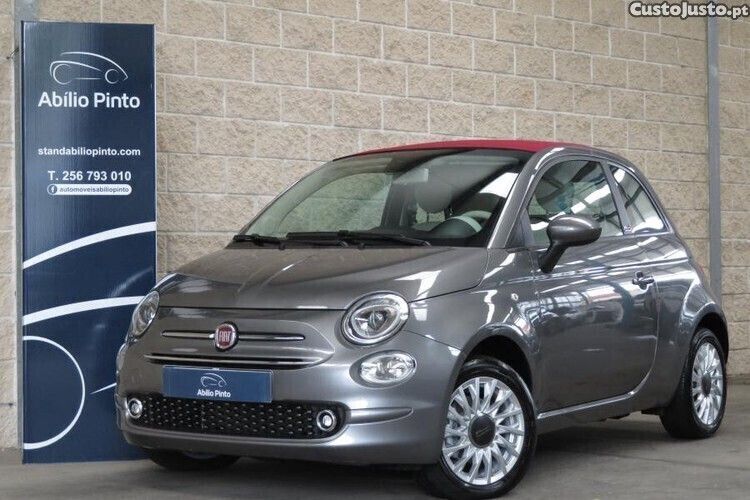 Cinza Usado 2021 Fiat 500C Lounge Cabrios | € 13.700 (Preço justo) - Imagem 1/1