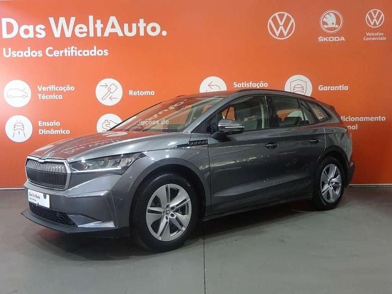 Cinzento Usado 2023 Skoda Enyaq iV SUV | € 30.990 (Preço justo) - Imagem 1/4