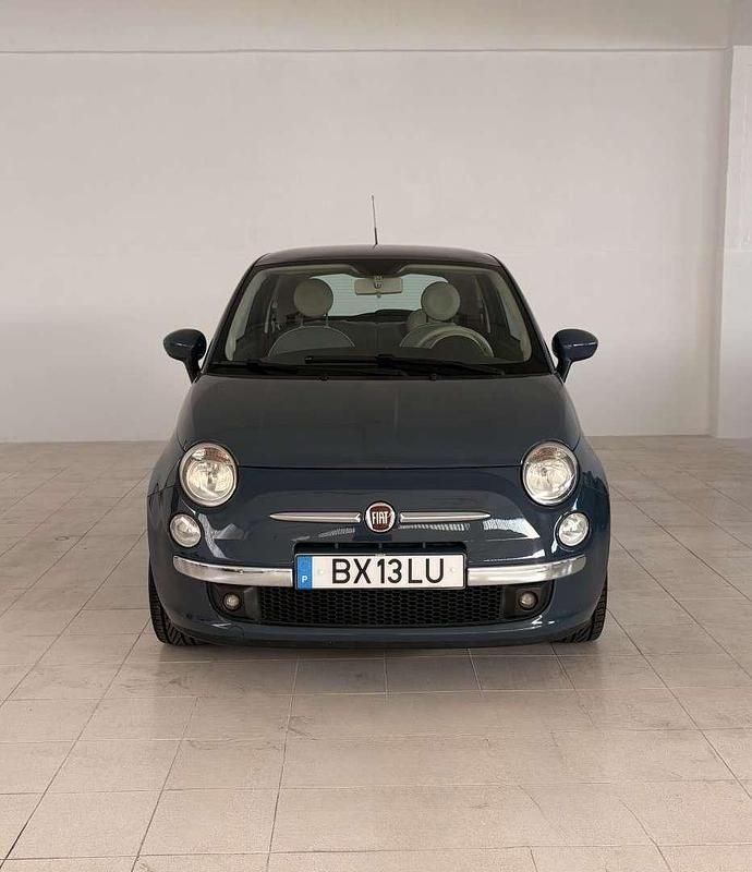 Azul Usado 2008 Fiat 500 | € 6.300 (Caro) - Imagem 1/4