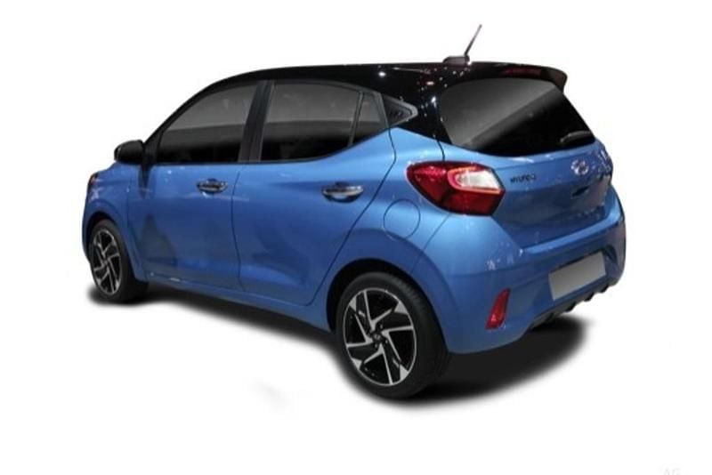 Usado Hyundai i10 Comfort 67 HP (49 kW) 2021 Azul Citadino