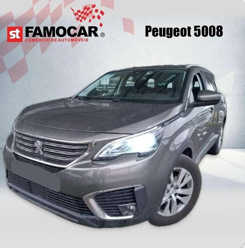 Cinzento Usado 2019 Peugeot 5008 Monovolume | € 16.980 (Bom preço) - Imagem 1/4