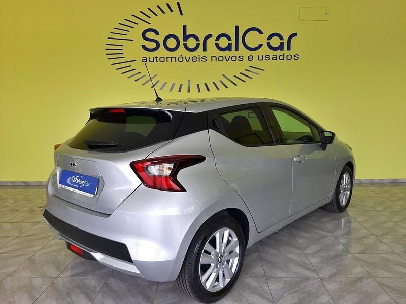 Usado Nissan Micra Acenta 100 HP (73 kW) 2020 Cinzento Citadino